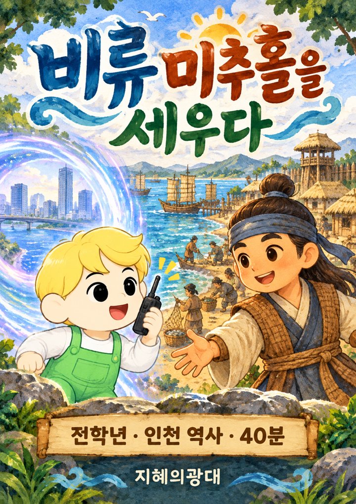 비류 미추홀을 세우다 공연 포스터