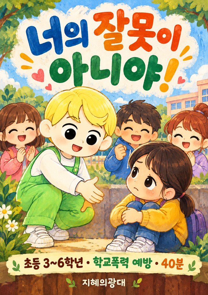 너의 잘못이 아니야! 공연 포스터